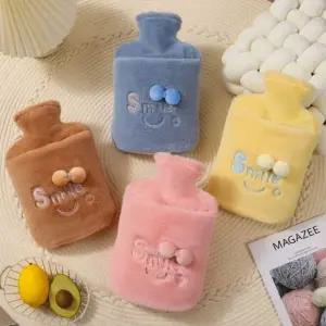 자광 스마일 보온 물주머니 2리터 보온보냉 휴대용 온수찜질팩 판촉물 얼음주머니 캐릭터핫팩