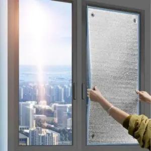 햇빛가리개 창문 패드 탈부착 차단 무타공 거실 WFJFYY9