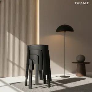 티유몰 모던 스툴 의자 4개세트 보조 식탁 인테리어 플라스틱 겹쳐지는 카페 업소용