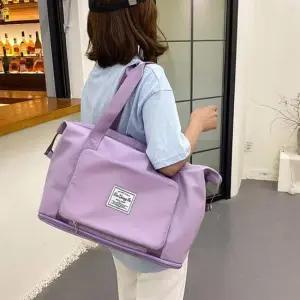 접어보관 가능한 파우치변환 수납력굿 확장 보스턴백 트레블 여행용보스턴 여성서류가방