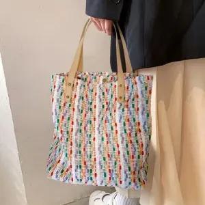 여성 알록달록 컬러 믹스 색상 포인트 데일리 숄더백 여자크로스가방가방 레더크로스백