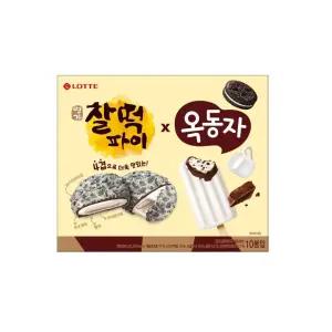 롯데웰푸드 찰떡파이X옥동자 250g