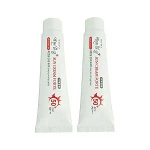 웰빙헬스 예쁜얼굴 썬크림 포르테 25g x 2개-WFIDTLM
