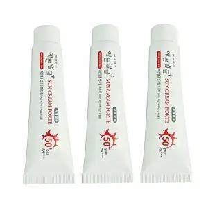 웰빙헬스 예쁜얼굴 썬크림 포르테 25g x 3개-WFIDTLN