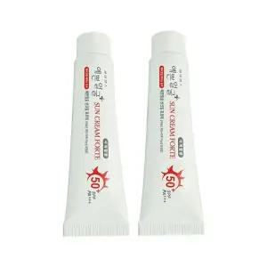 웰빙헬스 예쁜얼굴 썬크림 포르테 25g x 2개-WFIDTLM