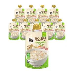 남양 맘스쿠킹 이유식 닭가슴살과 채소 (6개월) 10개