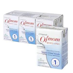 오브맘 볼로네이즈 액상분유 1단계 6개입