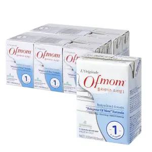 오브맘 볼로네이즈 액상분유 1단계 12개입