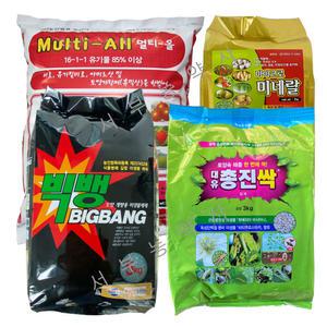 밑거름용4종 (제품별도구매) 식물 영양제 채소 텃밭 퇴비 병해충 토양미생물 염류 연작 해소 복합 밑 비료