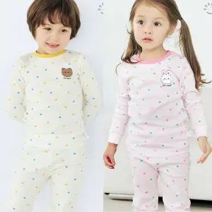 겨울 봄 아동내의 유아내복 키즈 아기 초등 주니어 실내복