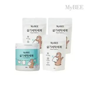 초핫딜 마이비 삶기세탁세제 용기(500g)+리필(400g) 3개