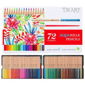 디아트 72색 수채색연필 틴케이스 /컬러링북용 색연필