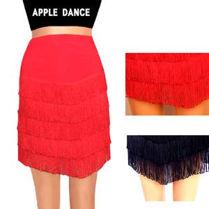 국산 수술 레이스 5단 댄스스커트 댄스복 에어로빅복 밸리 라인 댄스복 행사 공연 무대 치마 스커트