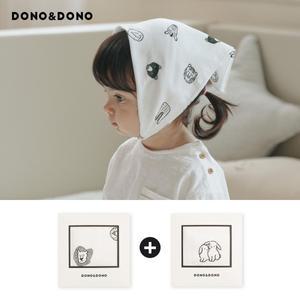 [도노도노] 소프트 코튼 손수건(10p) 2개세트