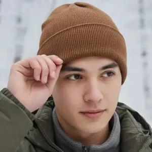 (국산) 베이직 니트 숏비니 롱비니 남여공용-겨울 패션 와치캡 운동 스포츠 러닝 달리기 파크 골프 방한 모자