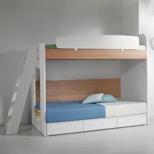 컨셉트 MU-E210 사다리 수납 이층침대 세트 DF903053