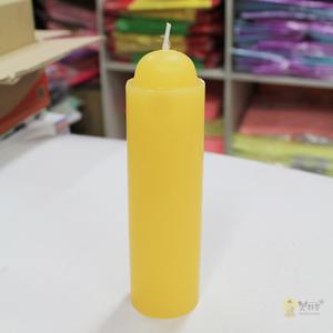 천연 밀랍양초 (15cm)-초/향초