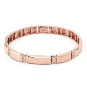 [도로시] 14k 와이드 블럭링크 팔찌