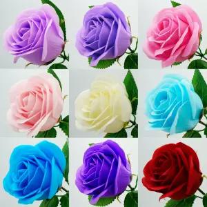 비누꽃 한송이 5겹장미 특대/비누꽃재료도매