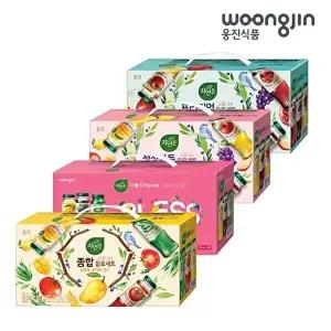 [웅진식품]웅진식품 자연은 주스 병음료 180ml 12병 4세트 선물세트