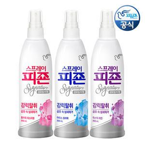 섬유탈취제 피죤 스프레이 200mlx3개 /정전기방지,탈취