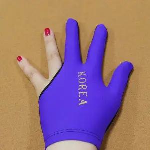 여성용당구장갑 보라색 쿠드롱장갑 프레데터쵸크