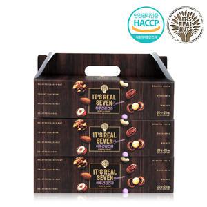 리얼세븐 하루건강견과 프리미엄 3박스(총 75봉)