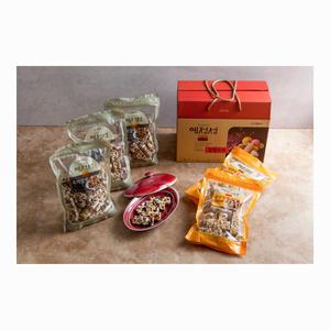 예정성한과 강정패키지 B(영양강정 250g x 2 +흑미강정 250g x 3) 순창농부들 청순밥상