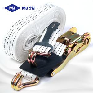 국산 자동바 환봉세트 50mm x 10M 고장력 깔깔이 라쳇 짐바 고정바 화물차 고정용품