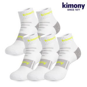 키모니 고품질 30수 남자 스포츠양말 5족 KSS501-M6