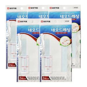 일양약품 네오드레싱 찰과상 큰상처 초대형 밴드 2매입 5개 반창고