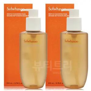 설화수 순행 클렌징 폼 200ml + 200ml