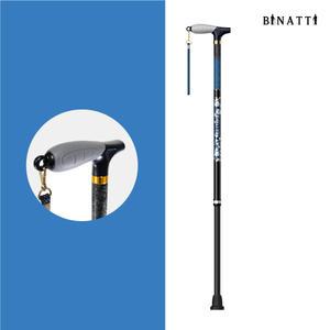 비나띠 ILA01 다크그레이 10단계 높이조절 노인 카본지팡이 282g