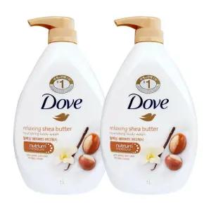도브 쉐어버터 바디워시 1000ml 2개