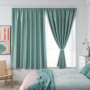 [러빙랩] 블랑 붙이는 커튼 찍찍이 암막커텐 창문커튼 60x120cm