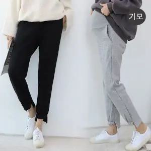 [보리보리/보리맘]기모 조거 임산부 팬츠 복대형 임부복 바지 임부바지 ITA188