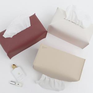 각티슈케이스 원형 두루마리 티슈커버 가죽 화장지 케이스