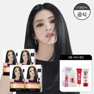 [로레알] [4개] 엑셀랑스 크림 염색약 11종 중 택1(+증정 헤어마스크 세트+헤어팩 50ml)