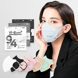 KF94 국산자재 2D 새부리형 4중 컬러마스크 100매 대형 소형 / 5종사이즈 / 어린이마스크