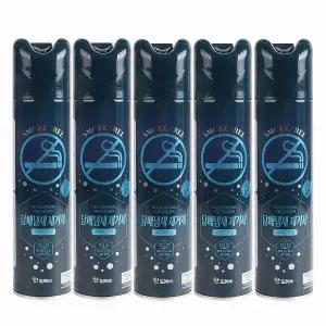 산도깨비 냄새탈취 방향제 공기청향제 스프레이 담배냄새 제거제 300mL x 5개