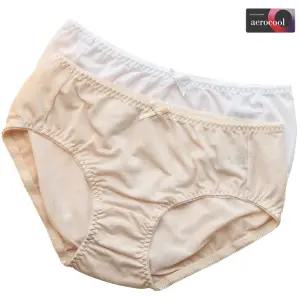 국산 CC101 주니어 에어로쿨 삼각 팬티 여아 초등학생 학생 속옷 여름 (90 95 100)