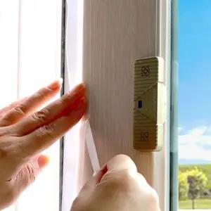 넓은 투명 문풍지 32mm x 10m 창문 바람막이 현관문