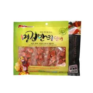 명견만리 연어큐브 400  강아지 대용량 간식