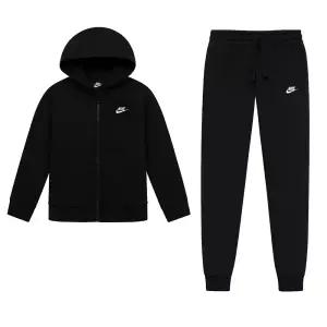 나이키 NSW 코어 플리스 후드 조거 기모 주니어 아동 트레이닝복세트 짐웨어 블랙 BV3634-010