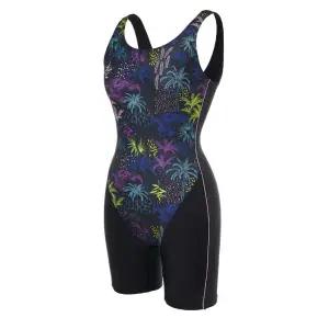 [레노마수영복](하남점)폴리백 브라캡 증정여성팜트리U백 반신수영복 RN-LS2C821-BK