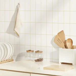 주방 욕실 오염방지 싱크대 인테리어 타일 헤링본 도트 격자 발포시트지 20종