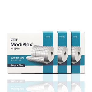 메디플렉스 의료용 통기성 부직 반창고 테이프 10cm x 10m 3개