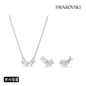 [스와로브스키](강남점)[본사정품/쇼핑백증정] Mesmera 로듐 세트 5665829