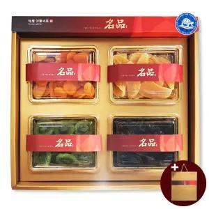 장수왕 명품 건과일 4종 선물세트 /추석 명절 설날 구정 선물 답례품 과일