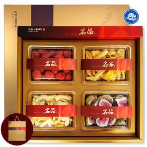 장수왕 명품 과일칩 4종 선물세트 /추석 명절 설날 구정 고급 선물 답례품 과일